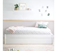 Bainba - Cama Nido Juvenil Blanco - Bajo (105x190)