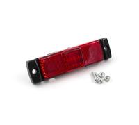 Baiqimv Luz Marcadora Lateral Para DAF Para Camión 10 Uds 12V 24V Luz De Posición Lateral De Camión Luces De Remolque Luces Reflectoras De Liquidación De Paletas(10x red)