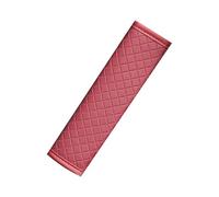 bairuibin Protector Cinturón Seguridad Coche para Alfa Romeo Stelvio (Type 949 2016-2025 2026), Almohadilla Acolchada Diseño Rombos, Cojín Hombro, Evita Roces e Irritación del Cuello,Red