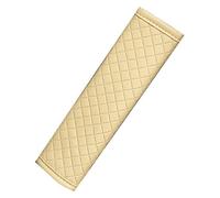 bairuibin Protector Cinturón Seguridad Coche para BMW Z4 (E85/E86 E89 G29 2002-2025 2026), Almohadilla Acolchada Diseño Rombos, Cojín Hombro, Evita Roces e Irritación del Cuello,Beige