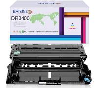 BAISINE DR3400 Tambor Compatible con Brother DR-3400 DR3400 para Brother HL-L5100DN MFC-L5750DW DCP-L5500dn MFC-L6800dw DCP-L6600DW HL-L5000D HL-L5200DW HL-L6250DN HL-L6300DW HL-L6400DW MFC-L5700DN