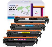 BAISINE MFP 4302dw Tóner Compatible para HP 220A 220X Cartuchos de Toner para HP Color LaserJet Pro MFP 4302fdw 4202dw 4302dw 4202dn 4302fdn W2200A W2201A W2202A W2203A