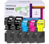 BAISINE TK5490 Toner Compatible para Kyocera TK-5490 MA2101cwfx Tóner | Compatible para Kyocera Ecosys MA2101cwfx Toner, Ecosys MA2101cfx PA2101cx PA2101cwx TK-5490K TK-5490C TK-5490M TK-5490Y