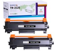 BAISINE Compatible con Brother TN-2420 TN2420 Tóner para Brother MFC-L2710DW L2710DN HL-L2350DW L2310D MFC-L2750DW L2730DW DCP-L2510D L2550DN L2530DW