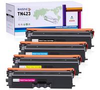 BAISINE TN423 TN-423 Compatible para Brother TN423 TN421 Toner para Brother MFC-L8690CDW DCP-L8410CDW HL-L8260CDW MFC-L8900CDW MFC-L9570CDW HL-L8360CDW, TN-423BK TN-423C TN-423M TN-423Y