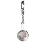 Bait Bowls, Stainless Steel Bait Cup, Powdered Fish Food Mixing Container, Multipurpose Angling Tackle, Durable Fishing Accessories for Freshwater and Saltwater, Compact