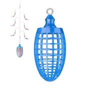 Bait Holder Large Capacity - Lightweight Uniform Atomization Fishing, Basket Sea River Lake, Stream Reservoir , Shrimp Chunk | Sea River Lake Stream Reservoir, Shrimp Chunk Fish Meat Black Mullet Grou