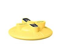 Bait Tank Ice Fishing Aerator - Portable Floating Fish Oxygenator | Waterproof Quiet Motor with Bubbler for Freshwater Saltwater Kayak River Lake Pond Anglers 13x13x4.7cm Yellow 3000mAh