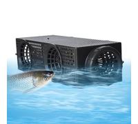 Bait Traps Fishing, Jaula estilo Crawfish Lobster Shrimp Trap with Entry Funnels, Sturdy Lightweight Foldable Fish Catcher Net for River Lake Dock Boat, Easy Bait Insertion Design