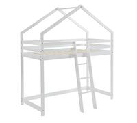 BAÏTA Cama Mezzanine Tiny, Blanco, 90 x 190 cm