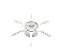 Baitcast Reel Star Drag Descarga Llave, aleación de aluminio carrete de pesca herramienta de ajuste de freno, compatible con Antares para Metanium para Curado para Scorpion para serie (plata)