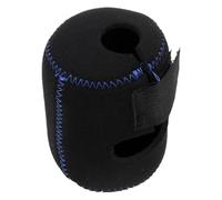 Baitcaster Reel Cover, Reel Cover Case Bag, Portable Fishing Reel Case, Sturdy Baitcaster Reels Protective Cover, Waterproof and Shockproof Casting Reels Protector for Men, and Fathers, Negro , Se