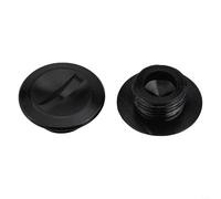 Baitcasting Reel Rocker Handle Knob Cubiertas, Juego de piezas de aleación de aluminio para reparación de modificación, compatible con ABU Garcia Revo AlC IB73 (negro)