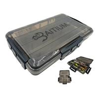Baitium XTRAseal - Caja organizadora de aparejos de pesca impermeable, cajas de aparejos con divisores, caja de pesca, caja de aparejos para pesca, bandeja de aparejos 3600 3700, organizador de