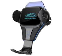 BAIWANg Carga inalámbrica de 15 W de vehículos, Soporte de teléfonos móviles de automóviles, Soporte de Alto Valor, Soporte Boutique para facilitar los Soportes de conducción