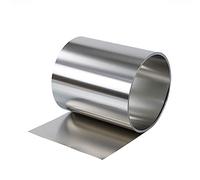 BAIWANLIN 304 Tira de Acero Inoxidable Rollo Banda Hoja Placa Metálico espesor0.02mm-0.5mm,anchura200mm,longitud1m,0.5mm200mm1m