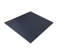 BAIWANLIN Fibra de Carbono Placa Alta Resistencia Mate Tela asargada,500mm×600mmespesor0.5mm1mm1.5mm2mm2.5mm3mm3.5mm4mm5mm,1mm*500mm*600mm