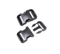 BAIWOAK 50mm Hebillas de plástico extra gruesas,ajustables y de liberación rápida lateral,de 2 pulgadas,clips de presión,sin costura, hebilla de plástico resistente de repuesto para correa