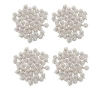 Baixia 200 Piezas/Lote 100 x Lámpara de Bola de Flash Led Redonda Luz Del Tiempo de Espera Para Linterna de Papel, Luz de Decoración de La Boda Del Partido Blanco