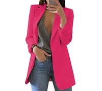 BAIXIAOCHI Chaqueta De Traje De Temperamento De CáRdigan Delgado De Manga Larga Con Solapa De Primavera Y OtoñO Para Mujer