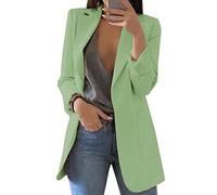 BAIXIAOCHI Chaqueta De Traje De Temperamento De CáRdigan Delgado De Manga Larga Con Solapa De Primavera Y OtoñO Para Mujer