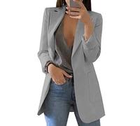 BAIXIAOCHI Chaqueta De Traje De Temperamento De CáRdigan Delgado De Manga Larga Con Solapa De Primavera Y OtoñO Para Mujer