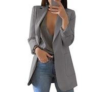 BAIXIAOCHI Chaqueta De Traje De Temperamento De CáRdigan Delgado De Manga Larga Con Solapa De Primavera Y OtoñO Para Mujer