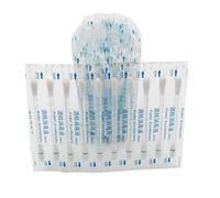 Baiyao 30 unids/set desechable médico alcohol palillo desinfectado hisopos de algodón doble cabeza brotes de algodón para el cuidado de emergencia sanitario