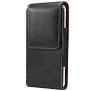 Baiyian Vertical Funda de Cuero Cinturón PU Piel Bolsa y Cierre Magnético para Nokia 2.4, Samsung Galaxy A72, Xiaomi Mi 11 Pro…
