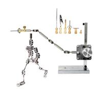 BAIYITONGDA Kits de Armadura DIY Stop Motion, Figura de marioneta de Metal para creación de diseño de Personajes, Kits de Armadura para animación Stop Motion o Simplemente diversión,16CM