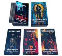 BAIYOOBAI Oráculo de amor de sombra, cartas de oráculo de relaciones amorosas, mensajes de amor, autorreflexión para principiantes (18+)