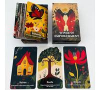 BAIYOOBAI Tarjetas de oráculo de poder interior, cartas de oráculo de vida para principiantes, confianza, empoderamiento femenino espiritual, mazo de oráculo, perfecto para apoyo emocional y
