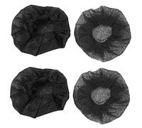 Baiyun 400 Piezas Cubiertas de MicróFono Desechables Negras Karaoke Cubierta de MicróFono Antisalpicaduras Accesorios