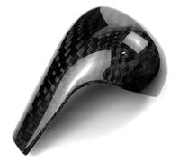 Baizexin Pomos Palanca Cambios para A-UDI A4 B8 A5 A6 C6 Q5 Q7 4L ABS Fibra Carbono Decorativo Manija De Palanca De Cambios De Coche Funda Protectora Adornos