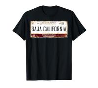 Baja California Mexicali License Plate Mexicans Souvenir Camiseta