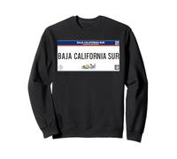 Baja California Mexicali License Plate Mexicans Souvenir Sudadera