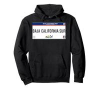 Baja California Mexicali License Plate Mexicans Souvenir Sudadera con Capucha