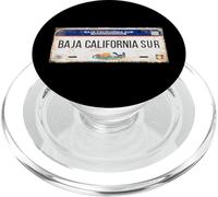 Baja California Mexico License Plate Travel Vacation Beach PopSockets PopGrip para MagSafe
