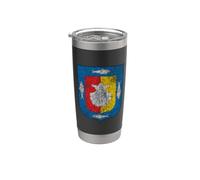 BAJA CALIFORNIA SUR BANDERA BANDERA MÉXICO Vaso térmico de acero inoxidable de doble pared