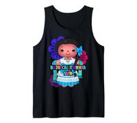 Baja California Sur Muñeca Lelé, Handmade Mexican Rag Doll Camiseta sin Mangas