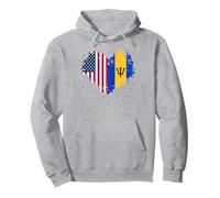 Bajan American Costume Outfit Ideas para mujeres Bajan Roots Sudadera con Capucha