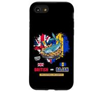 Bajan Bandera Británica Idea Para Mujer Bajan Flying Fish & Chips Carcasa para iPhone SE (2020) / 7 / 8
