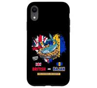 Bajan Bandera Británica Idea Para Mujer Bajan Flying Fish & Chips Carcasa para iPhone XR