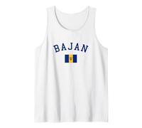 Bajan Barbados Flag Caribbean Carnival Camiseta sin Mangas