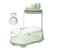 Bajbumgn Bebedero para Hámster, Dispensador Automático De Agua Y Alimento para Mascotas, Dispensador De Agua Transparente Estable Y Desmontable para Jerbos Ratones Palomas Loros Hurones Chinchillas