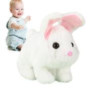 Bajbumgn Mascotas Electrónicas para Niños,Conejo Interactivo Que Camina con Sonido | Peluche Interactivo | para Niños y Niñas en Las Fiestas de Cumpleaños, Navidad y Semana Santa