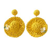 Bajbumgn Pendientes de Playa para Mujer,Flor de Aleación de Zinc Joyería Boho | Pendientes Playeros Femeninos,Para Señoras y Hermana Madre Abuela Tía Sobrina Prima Esposa Novia y Prometida Novia