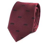 BAJIE Corbata Hombre Regreso al Futuro - Película Temática, Máquina del Tiempo, Modelo Delorean, Patrón de Coche - Regalo de Cumpleaños para el Día del Padre, L