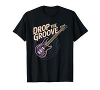 Bajista Cristiano Soltar El Groove De Alabanza del Domingo Camiseta