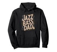 Bajista De Jazz Bajo Contrabajo Sudadera con Capucha
